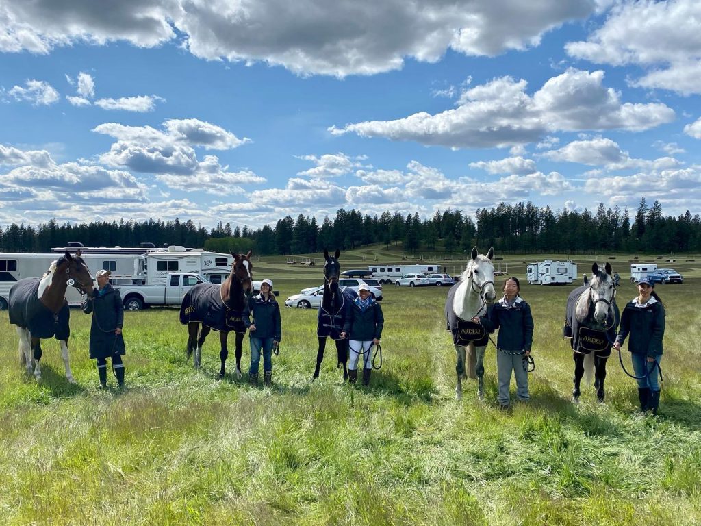 Ardeo Sport Horses competing in Kentucky